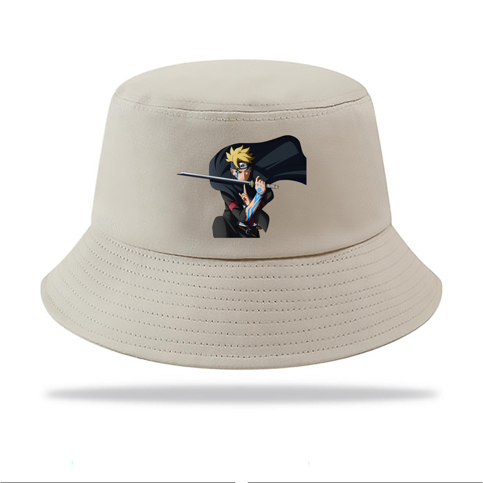 （画像用） NARUTO -ナルト- うずまき ボルト Uzumaki Boruto アウトドア日除けバケットハット